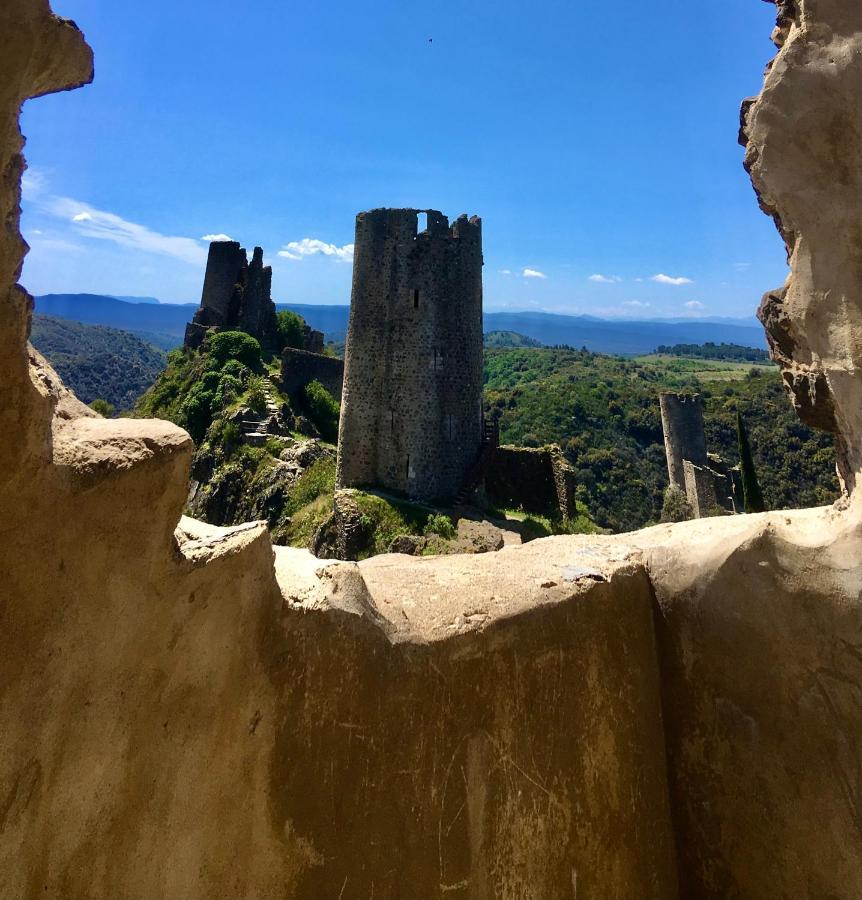 3 Star Surdespine Historic 4 Chateaux Lastours Air Conditioned Exteriör bild